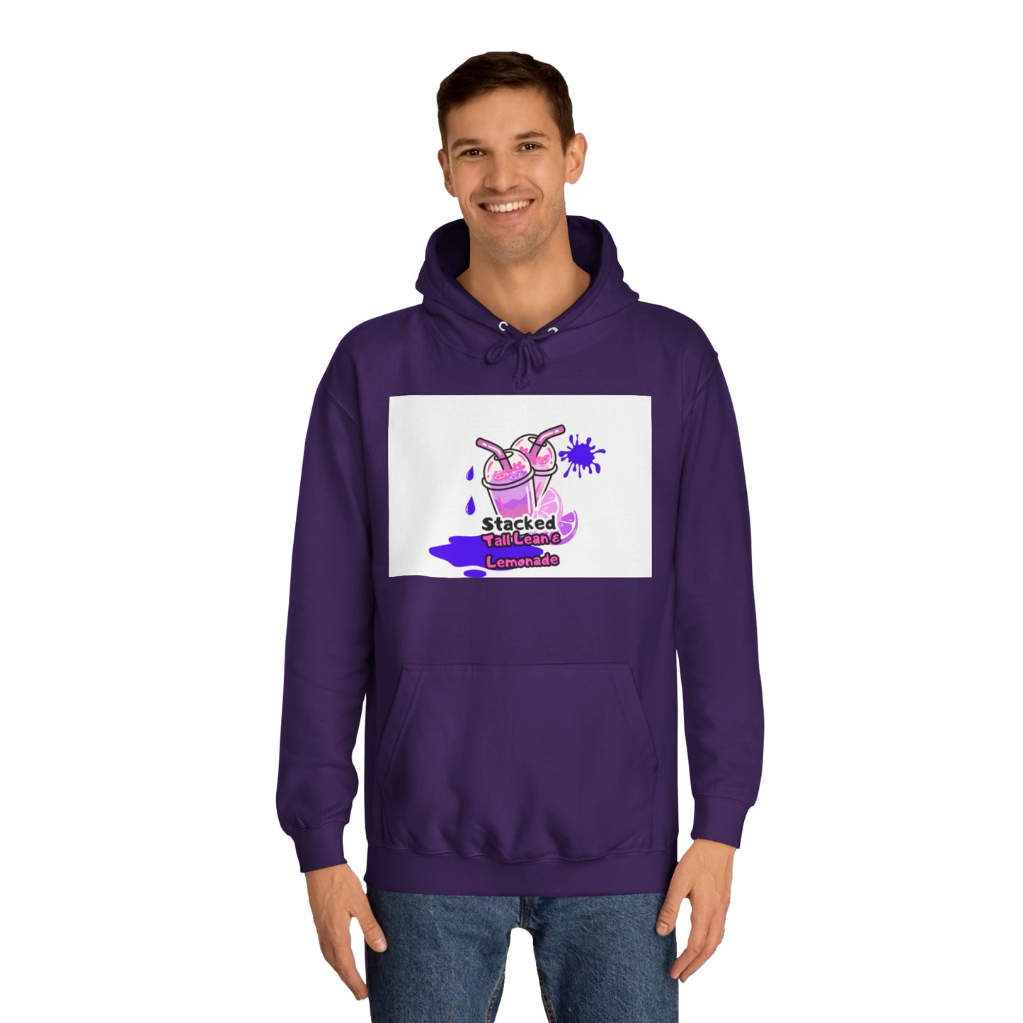 Stacked Tall - Lean & Lemonade College Hoodie