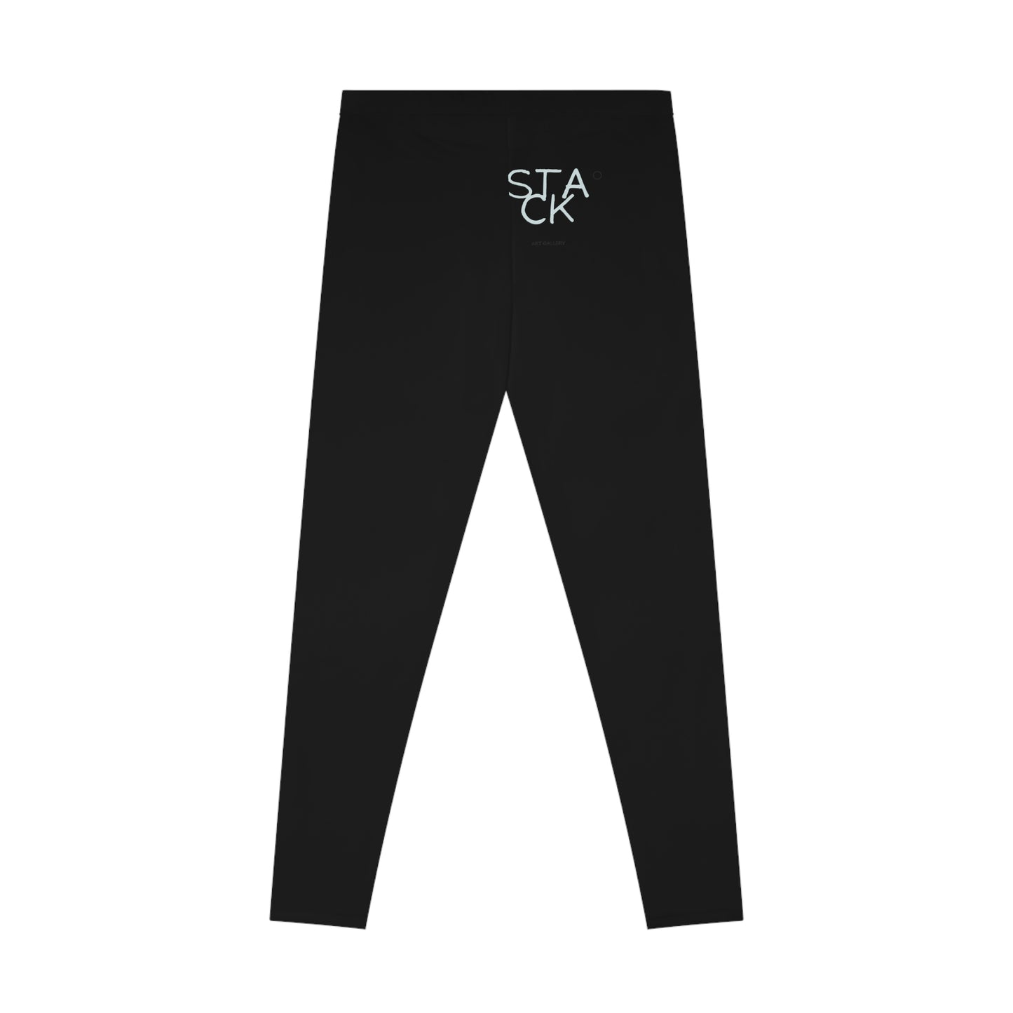STACK ART GALLERY: WOMEN'S BLUE SHADOW STACK LEGGINGS