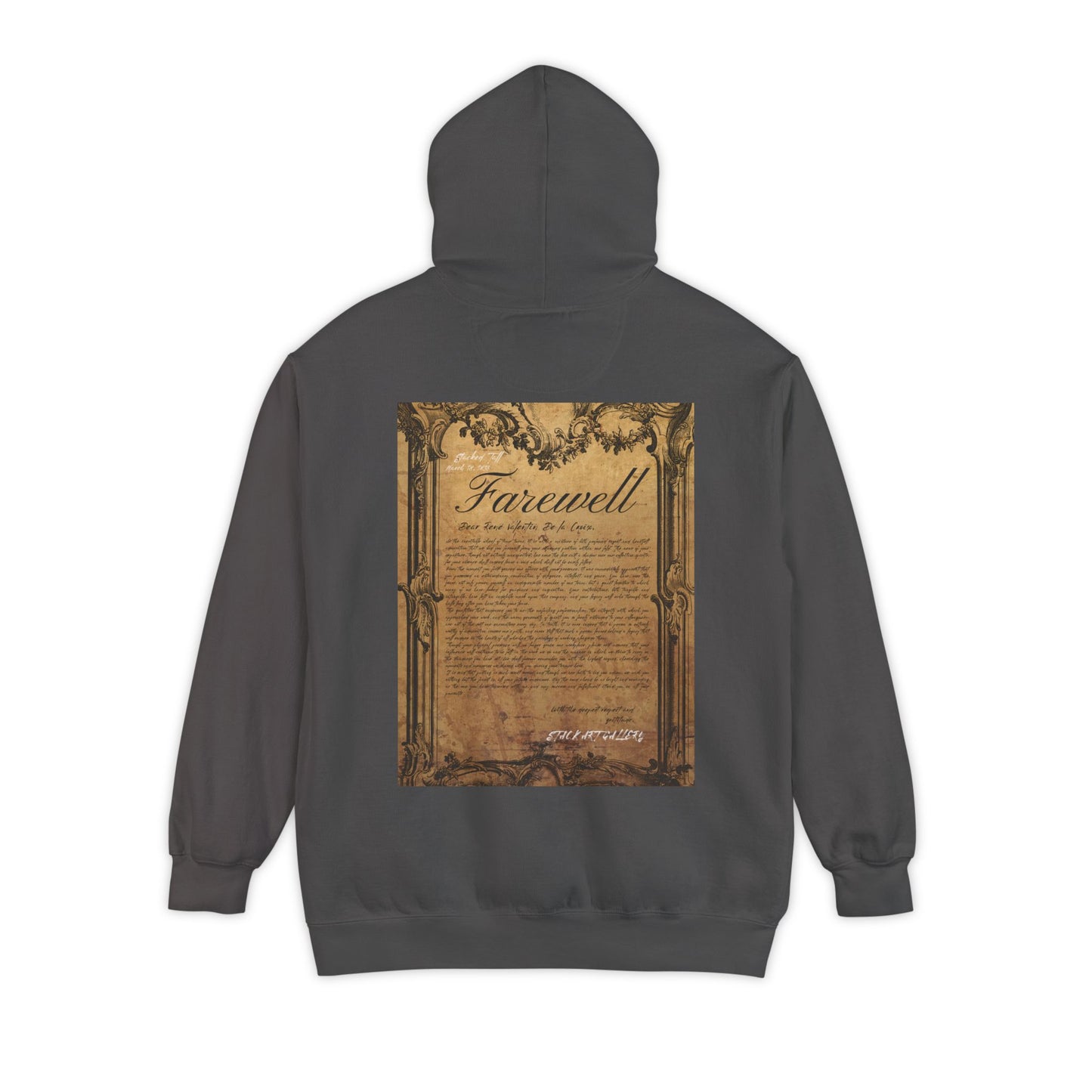 STACK ART GALLERY: FAREWELL RÉNE DE LA CROIX HOODIE