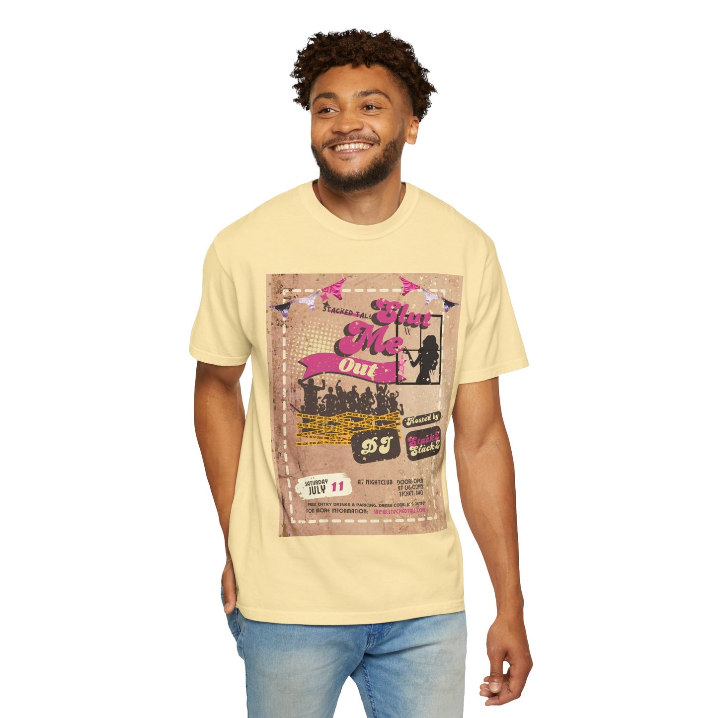 Stacked Tall - S.M.O. Jersey Tee