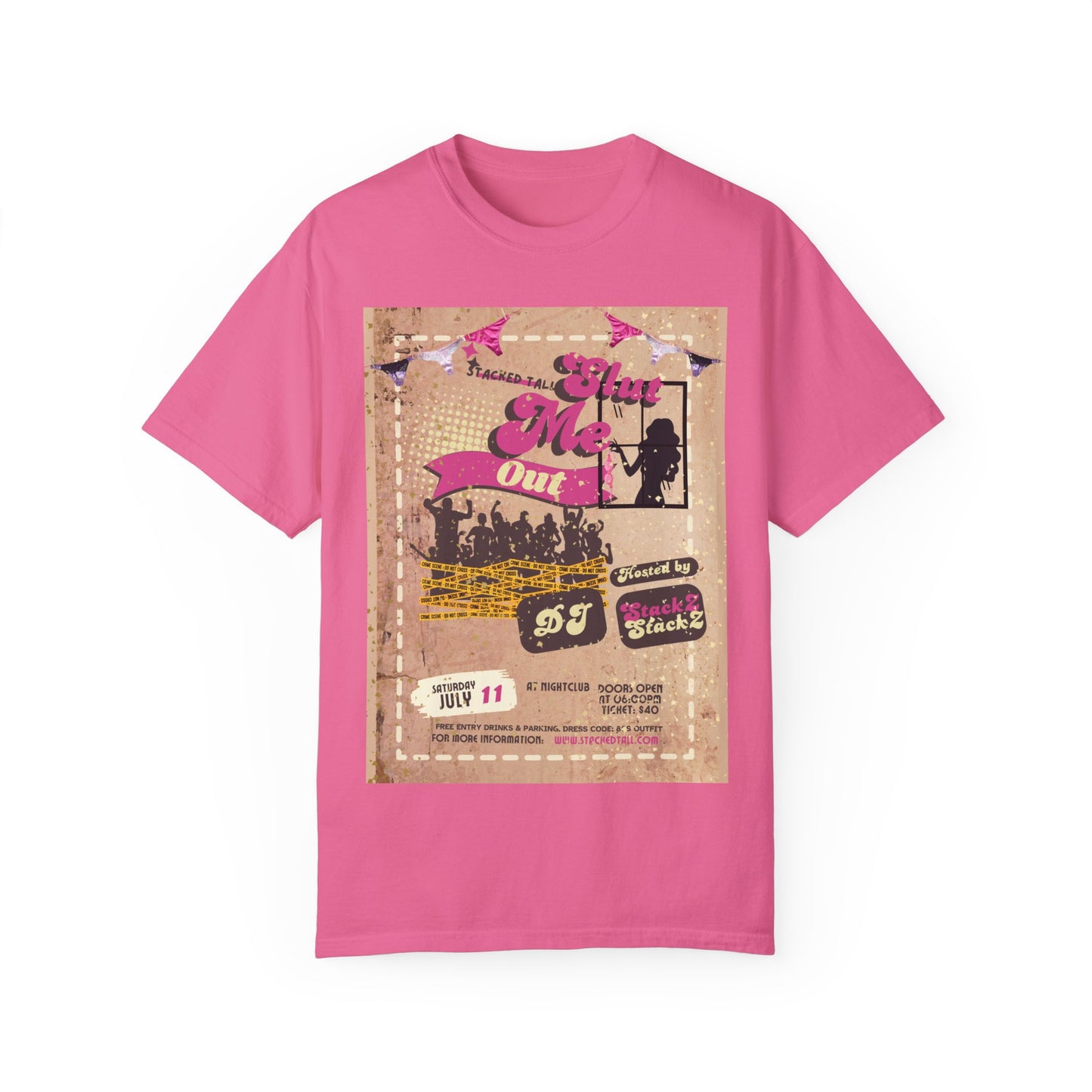 Stacked Tall - S.M.O. Jersey Tee