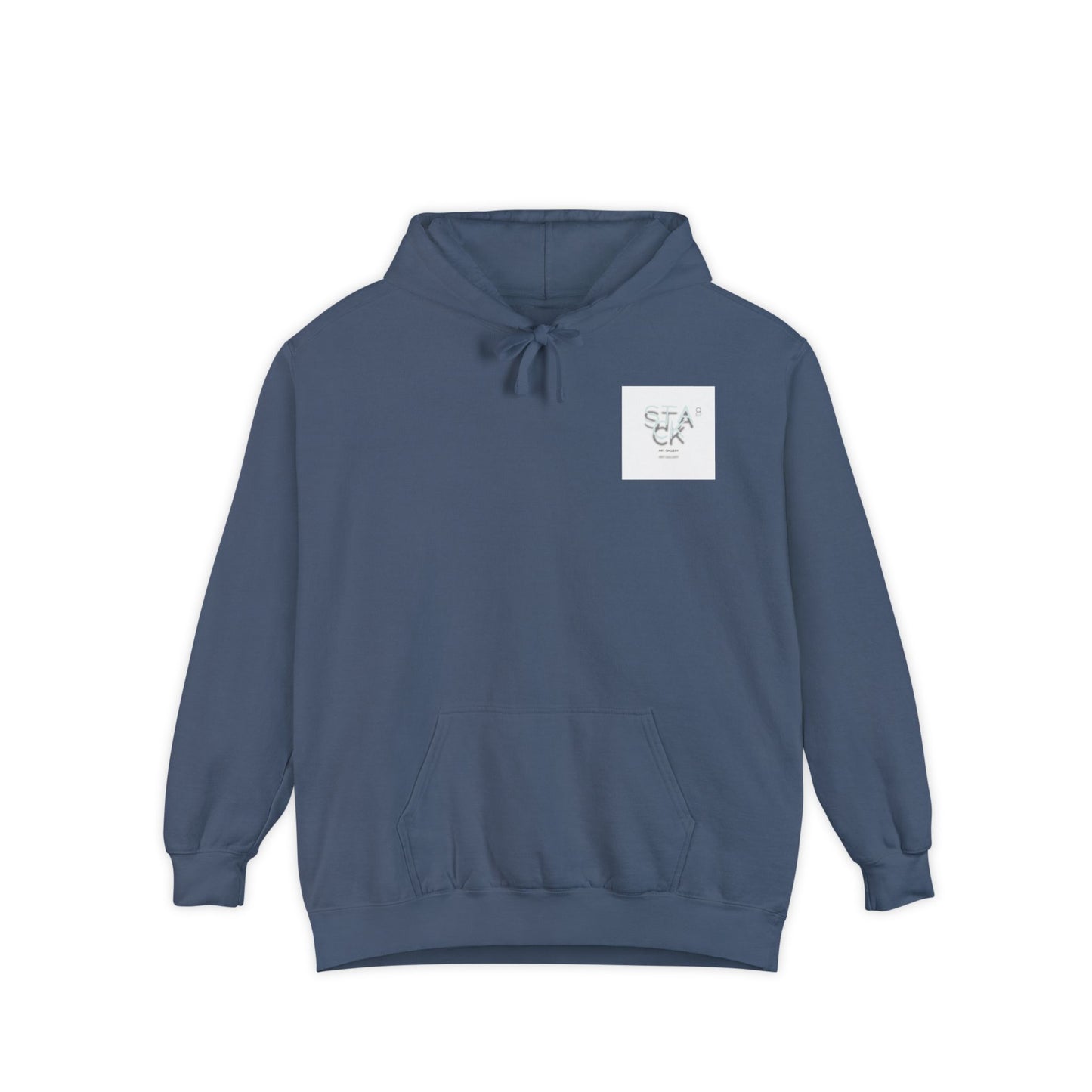 STACK ART GALLERY: BLUE SHADOW STACK HOODIE