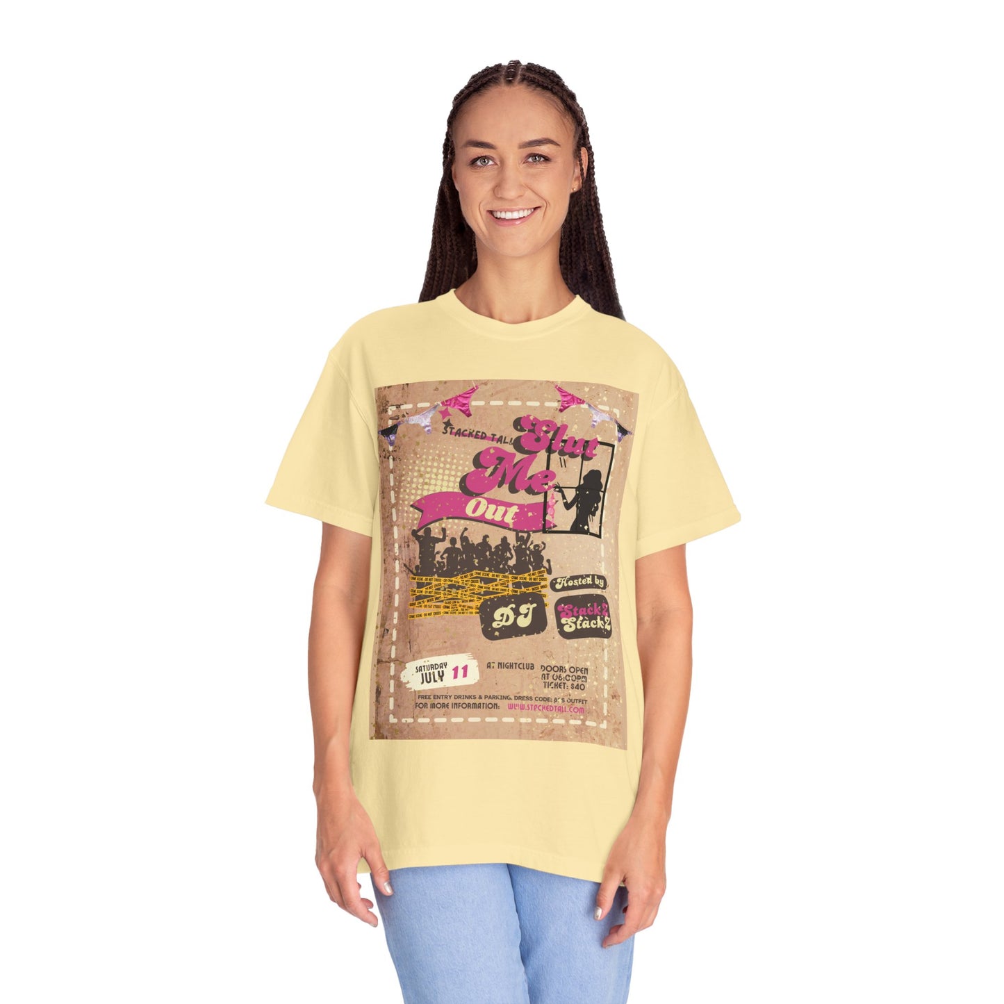 Stacked Tall - S.M.O. Jersey Tee
