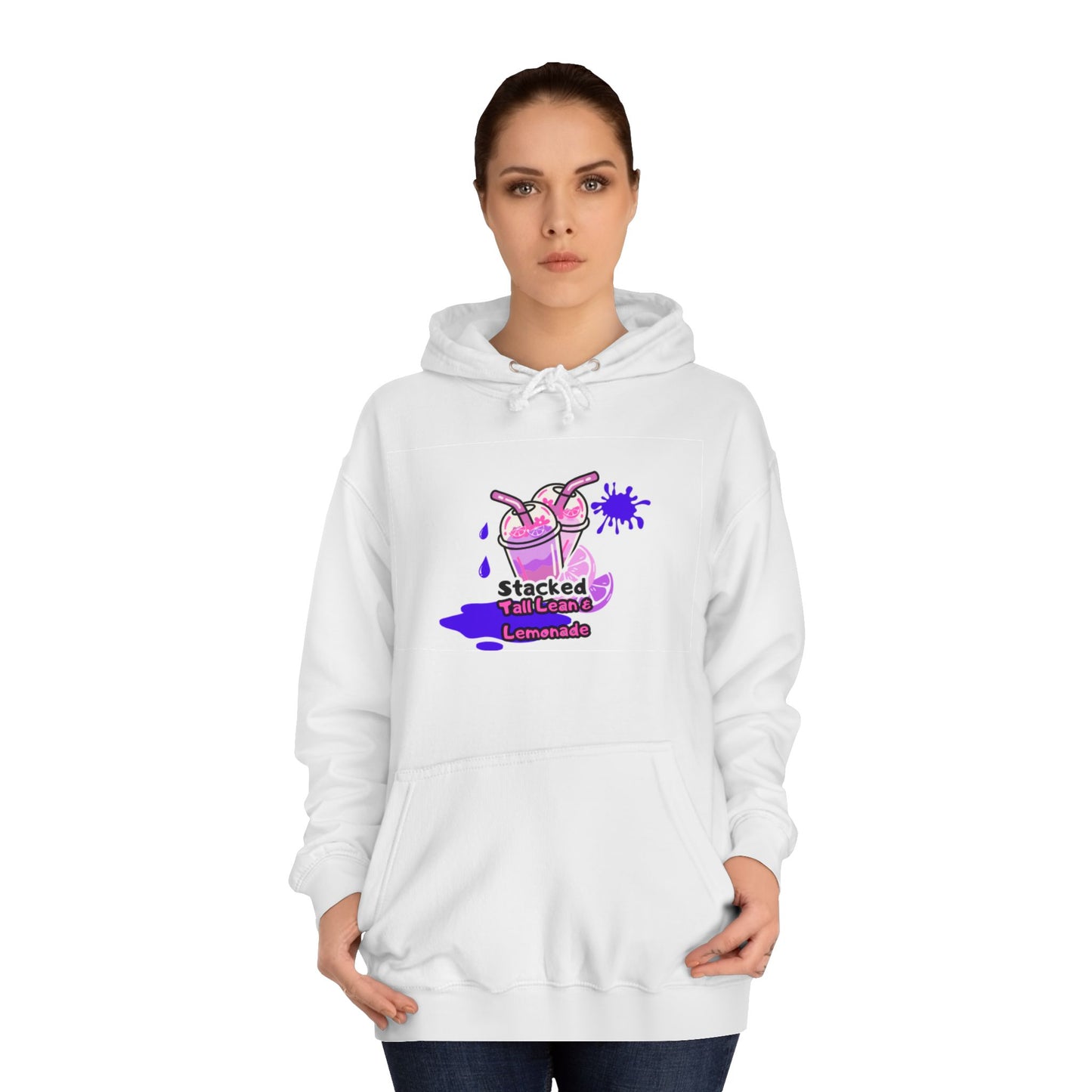 Stacked Tall - Lean & Lemonade College Hoodie