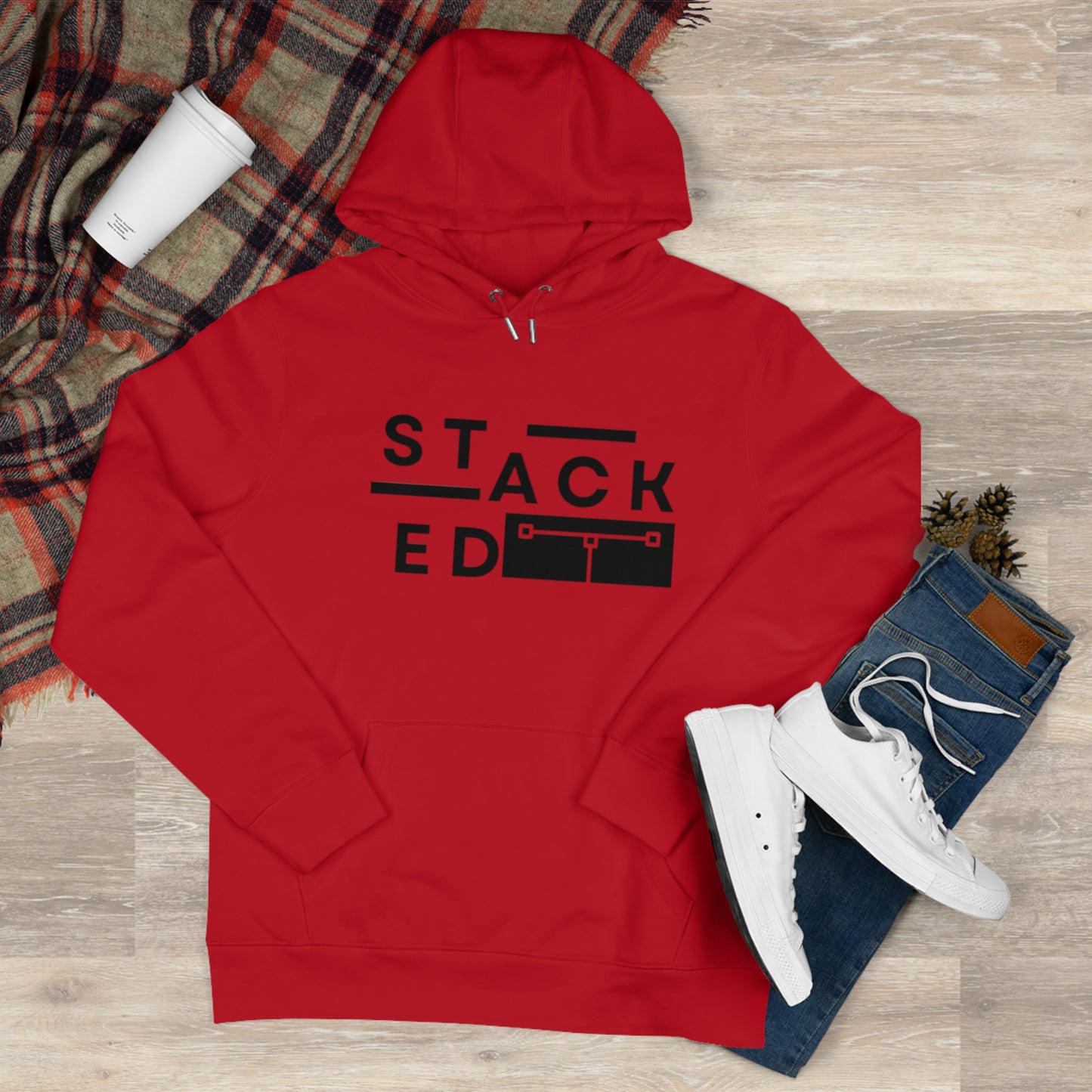 Stacked Tall - PulseMotion Hoodie