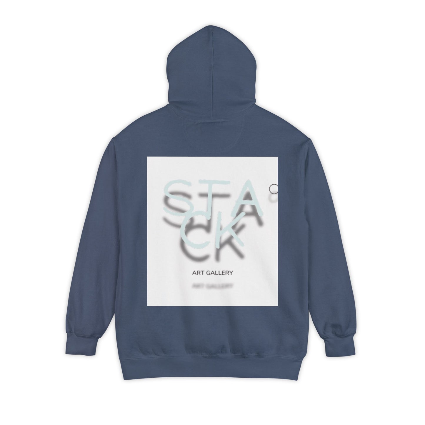 STACK ART GALLERY: BLUE SHADOW STACK HOODIE