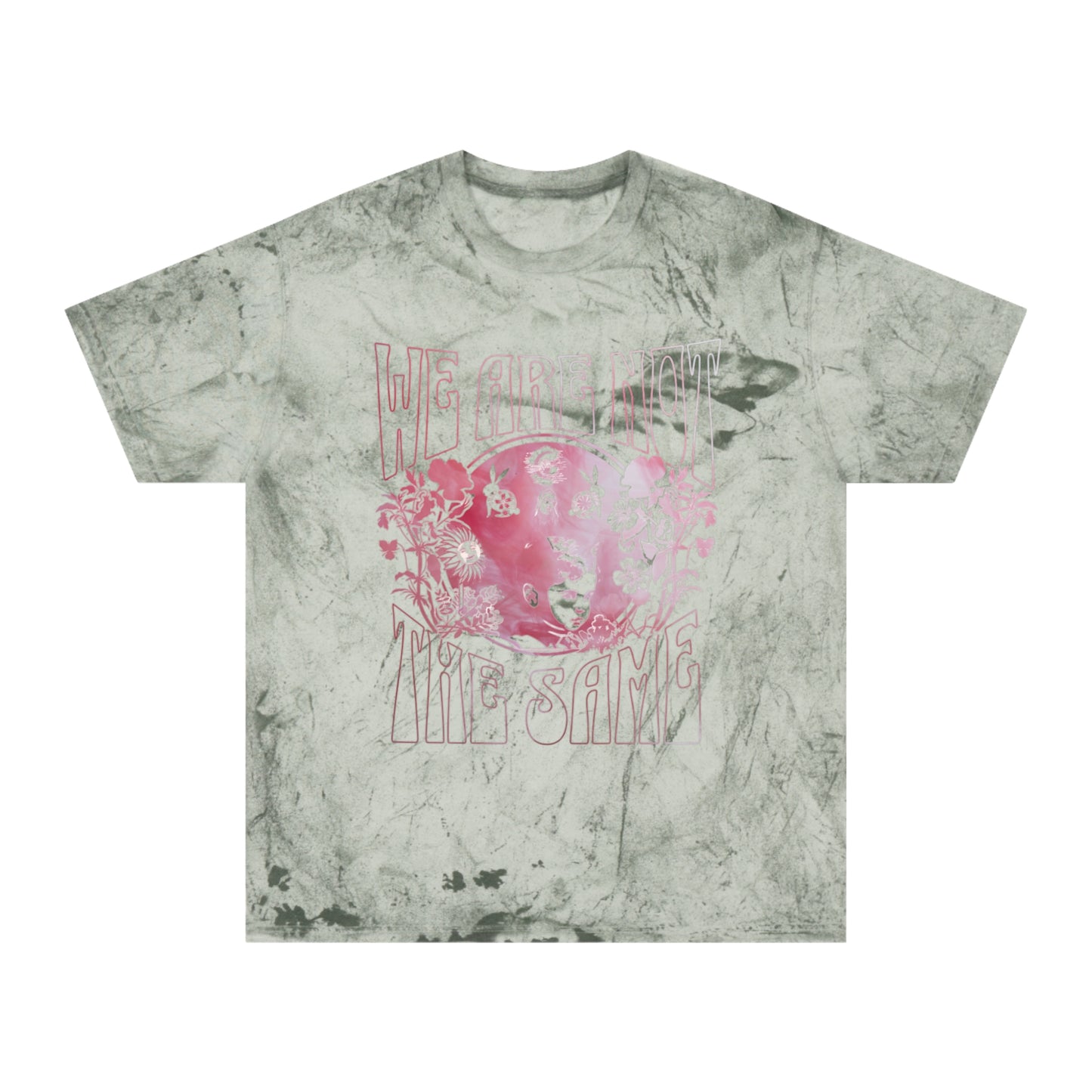 "We Are Not The Same" Retro Bloom Tee (Fern)