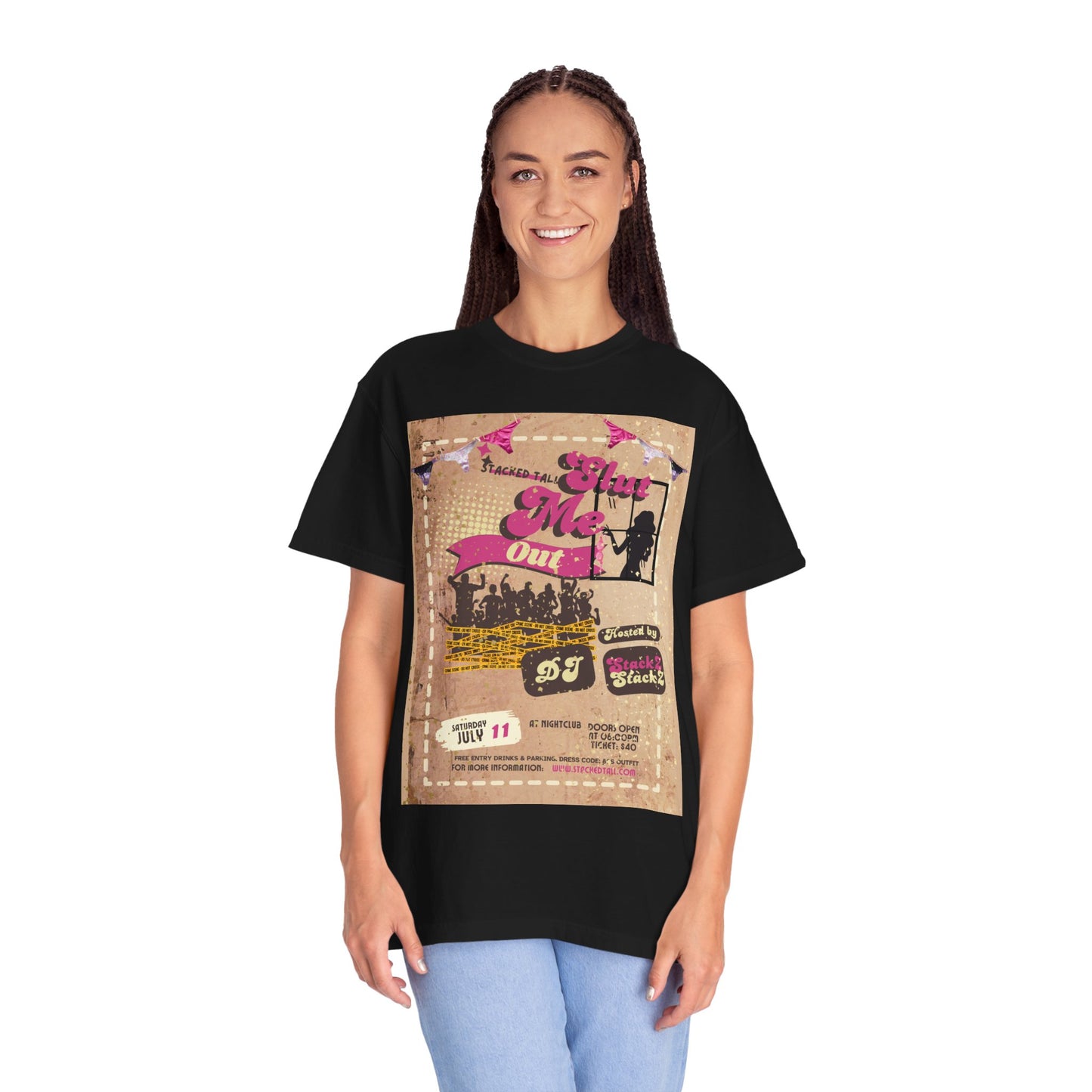 Stacked Tall - S.M.O. Jersey Tee