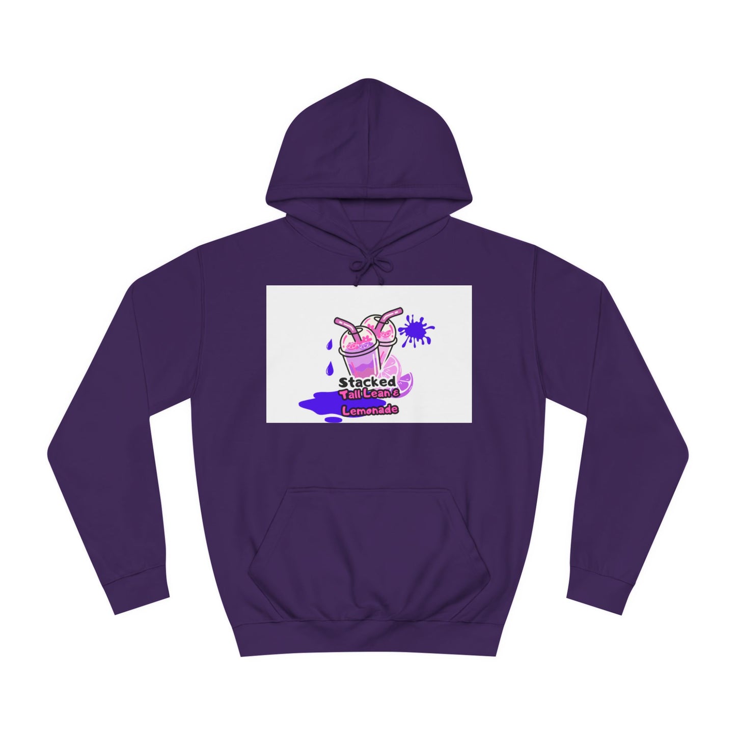 Stacked Tall - Lean & Lemonade College Hoodie