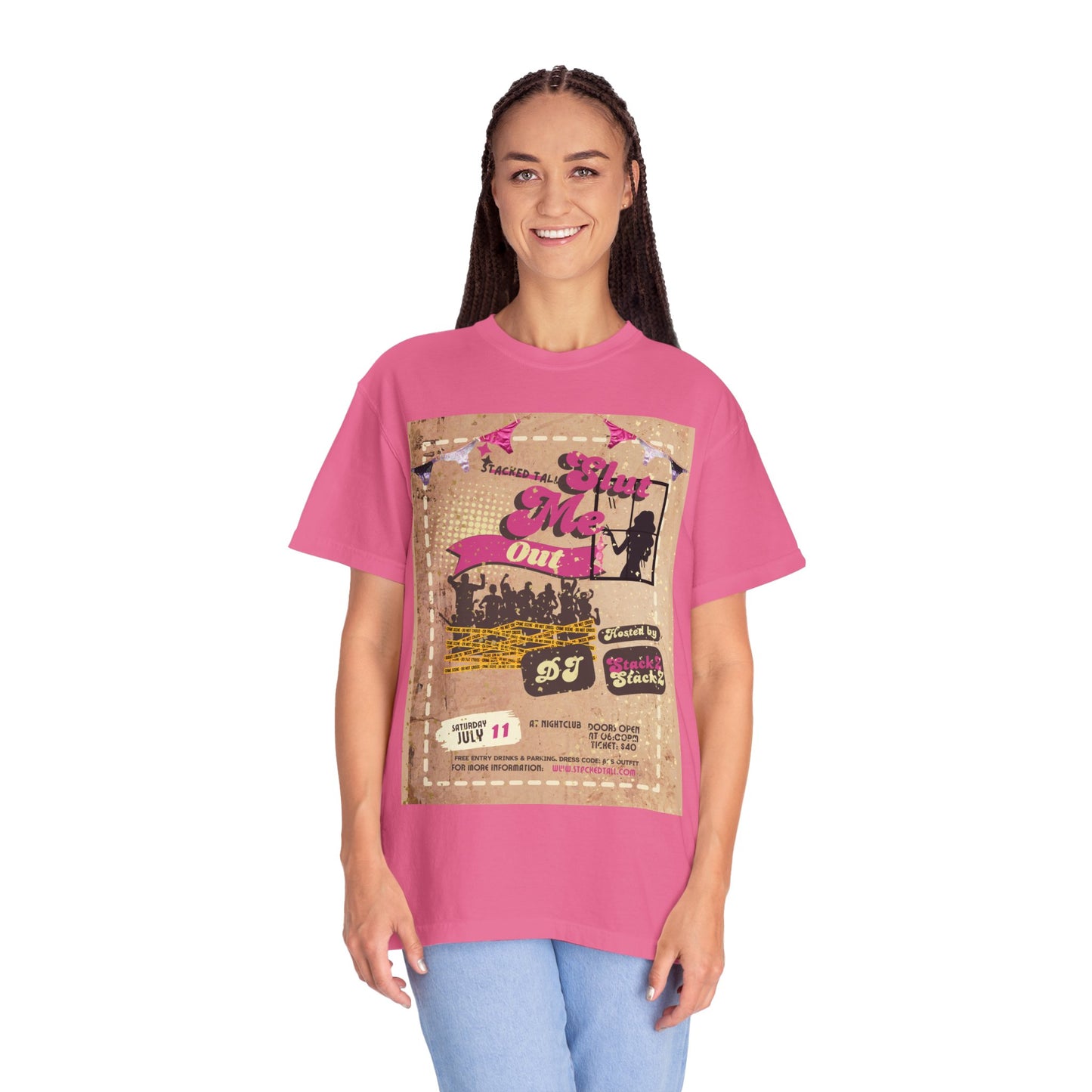 Stacked Tall - S.M.O. Jersey Tee
