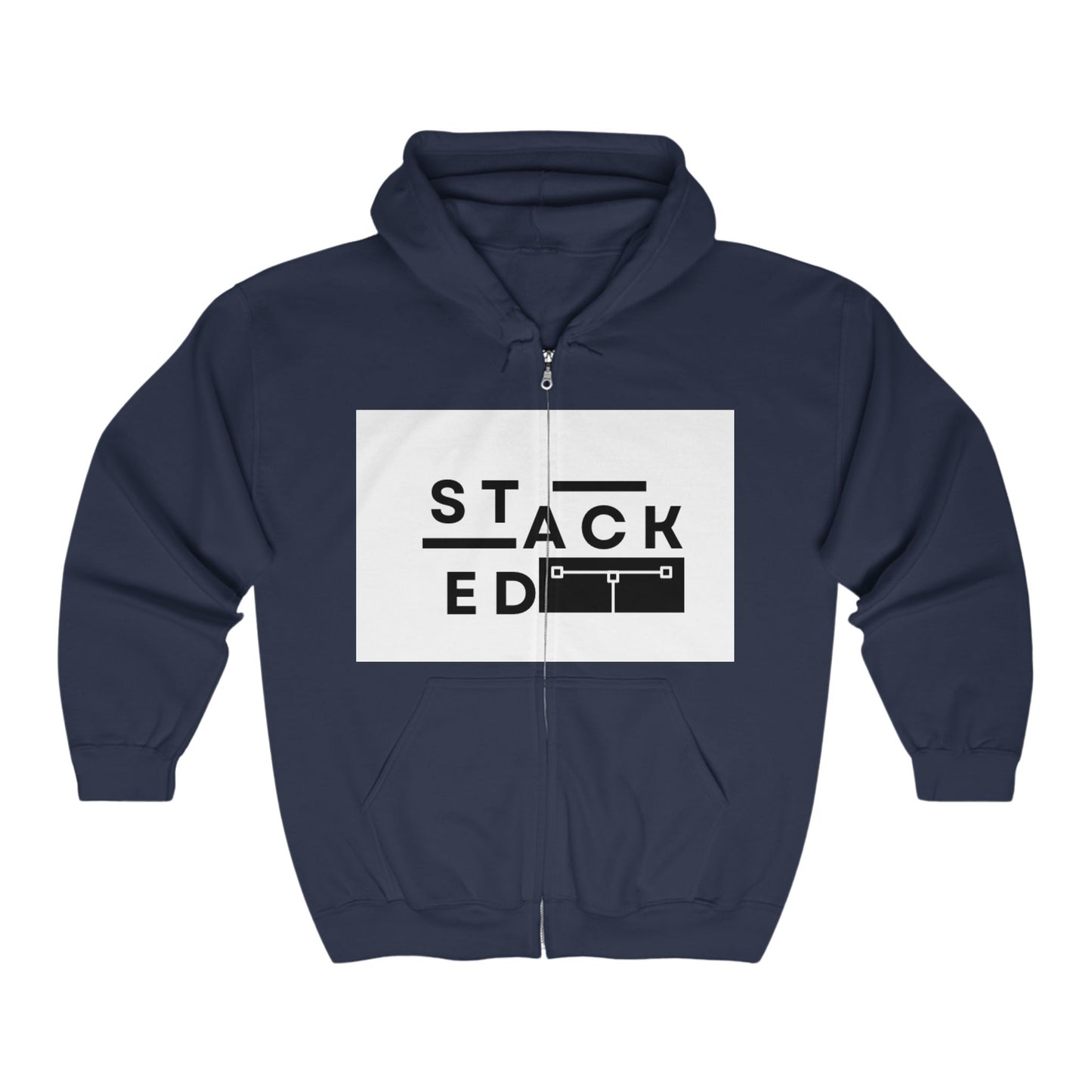 Stacked Tall Zip Up Hoodie