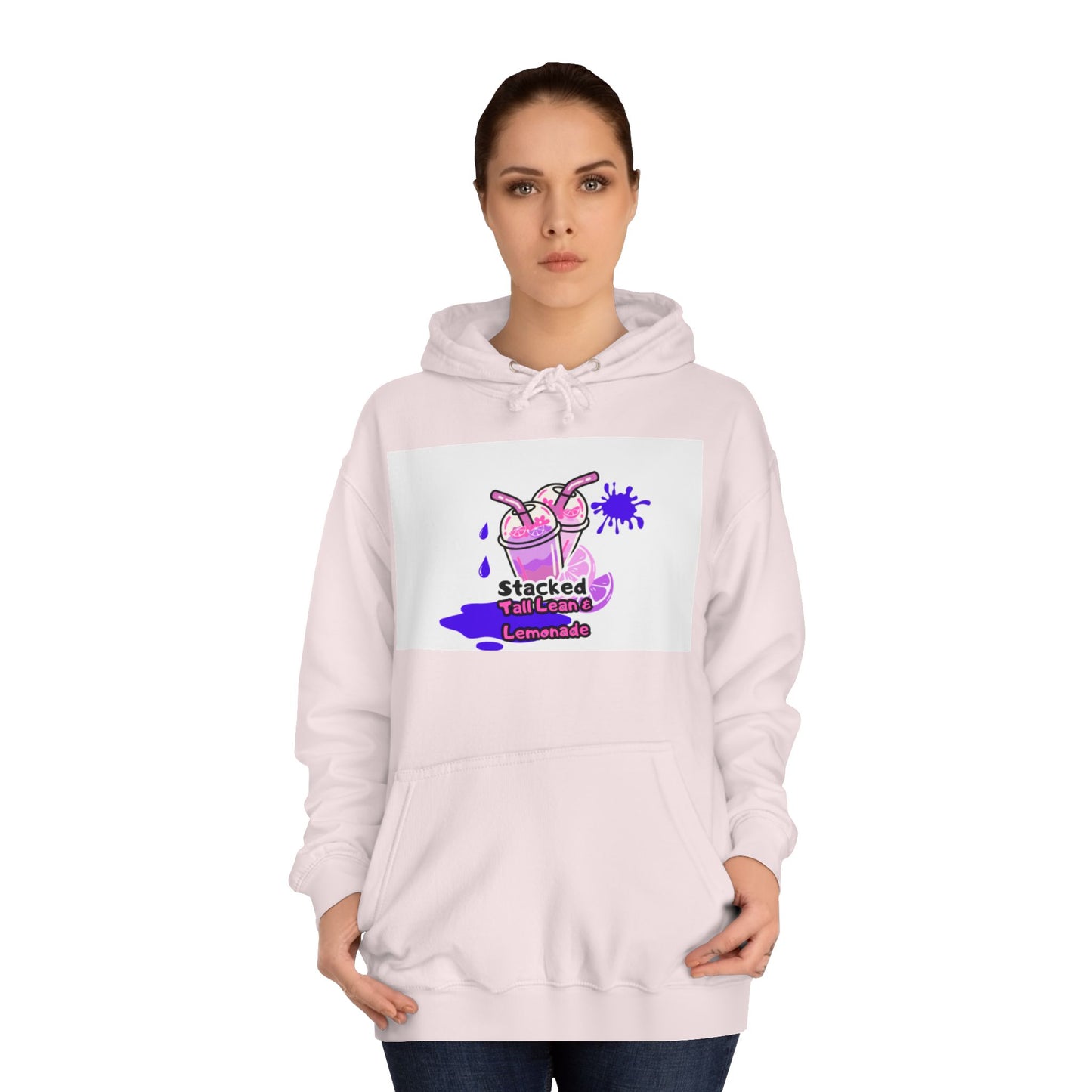 Stacked Tall - Lean & Lemonade College Hoodie