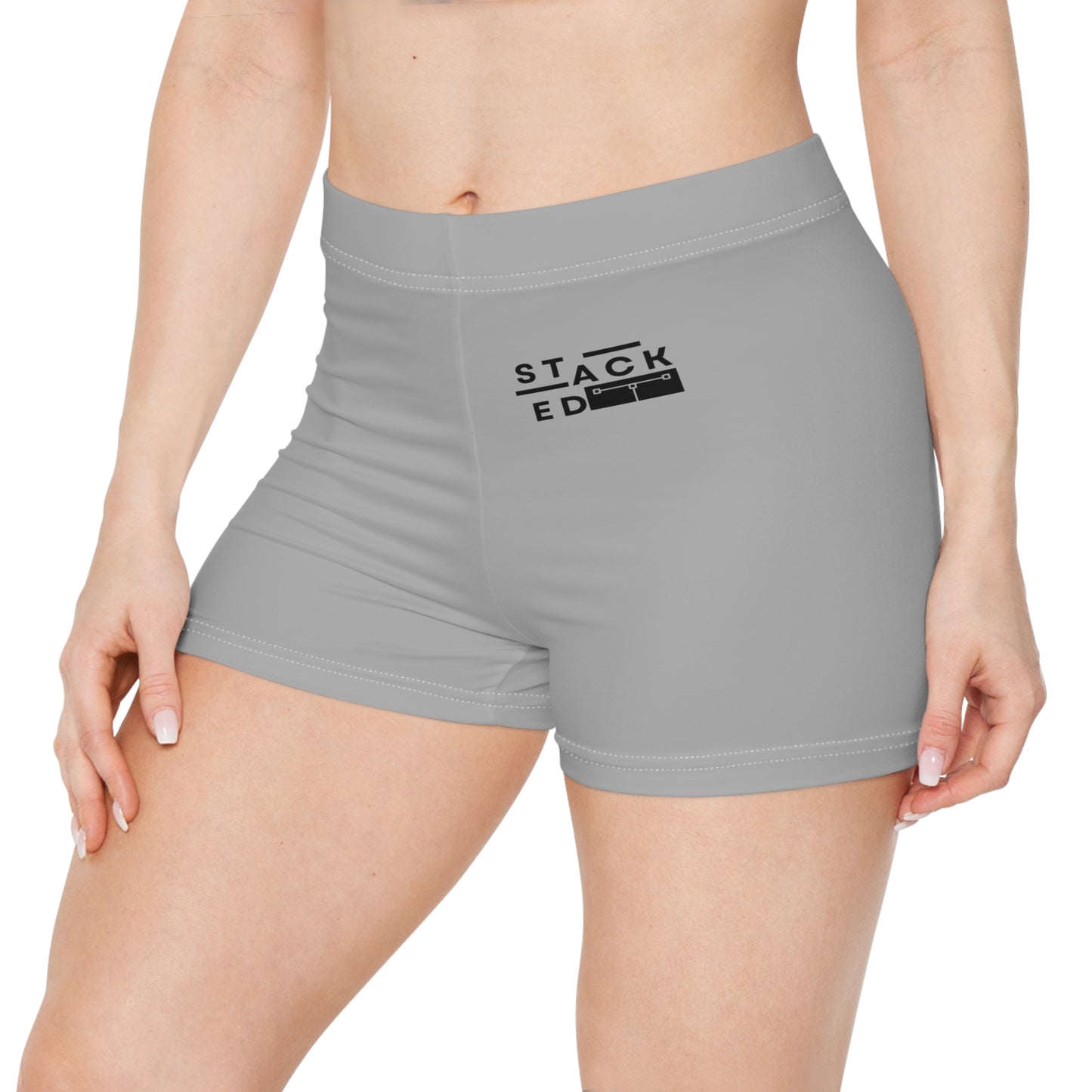 Stacked Tall - Women's Shorts (Grey)