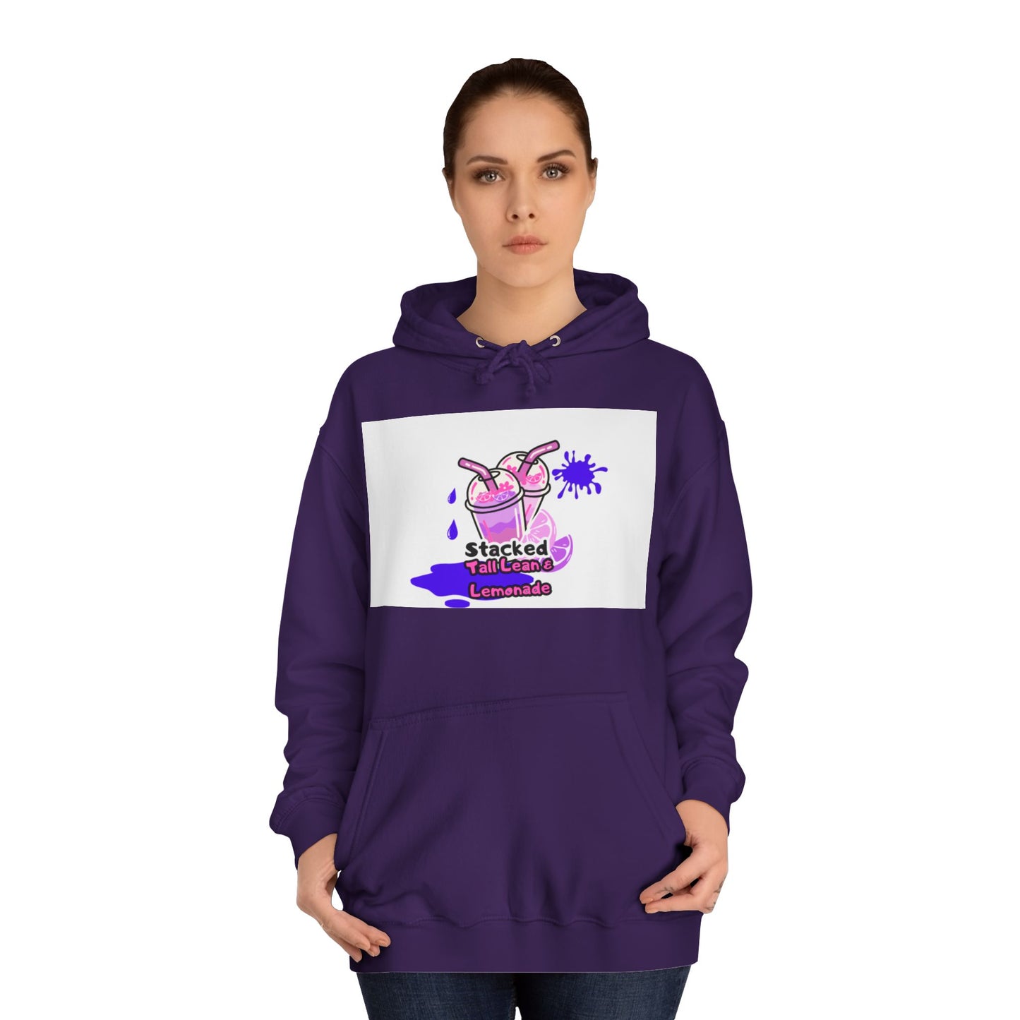 Stacked Tall - Lean & Lemonade College Hoodie