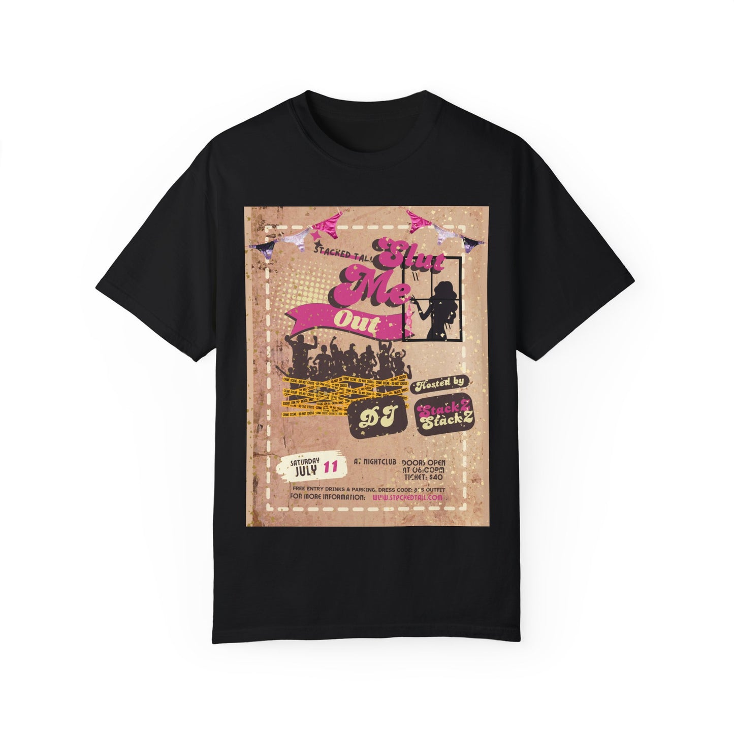 Stacked Tall - S.M.O. Jersey Tee