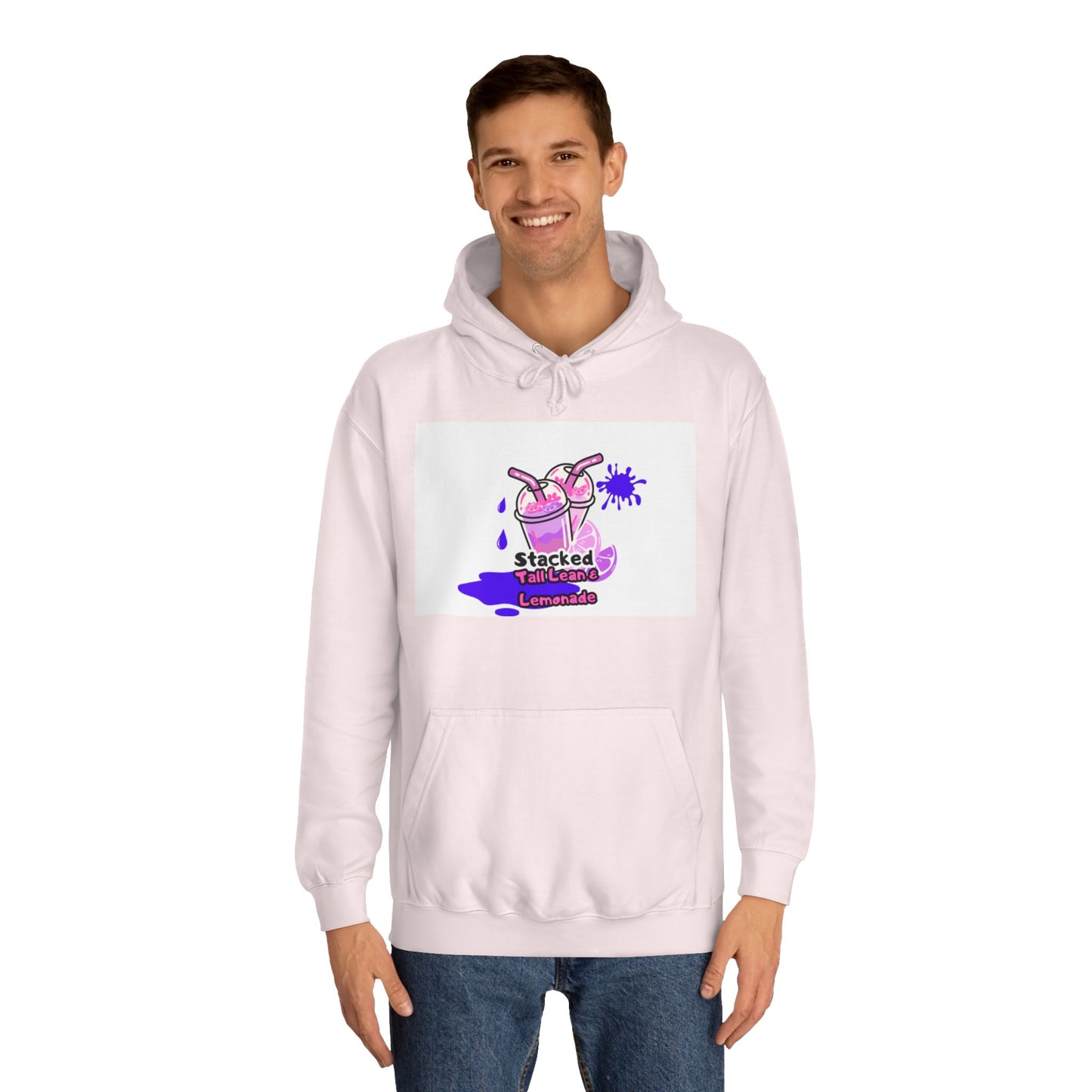 Stacked Tall - Lean & Lemonade College Hoodie