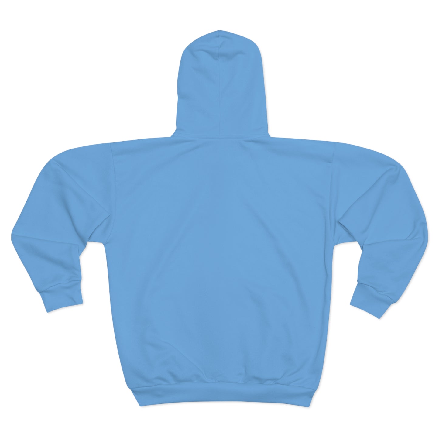 Stacked Tall White Obsidian Zip Hoodie (Light Blue)
