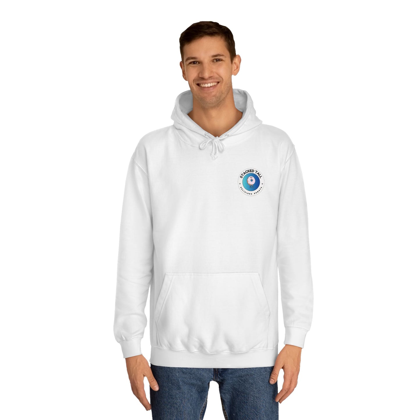 Stacked Tall - Donut College Hoodie