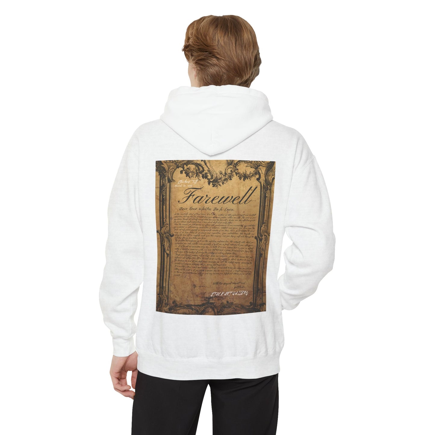 STACK ART GALLERY: FAREWELL RÉNE DE LA CROIX HOODIE