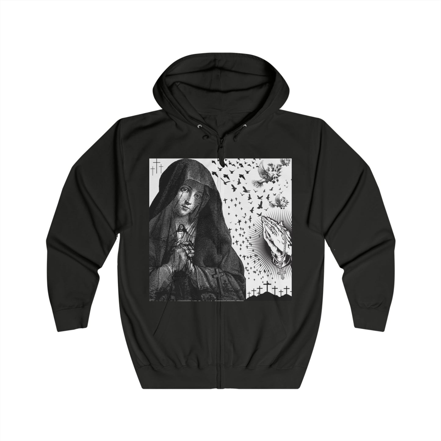 STACK ART GALLERY: Eternal Faith Zip Hoodie