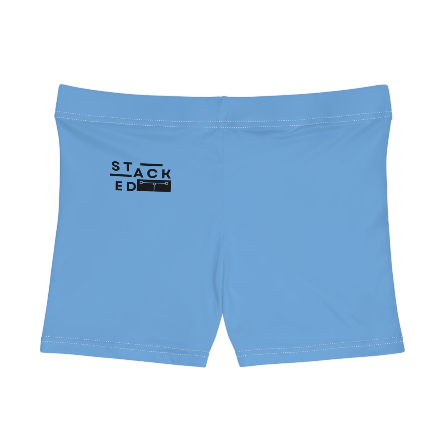 Stacked Tall - Women's Shorts (Light Blue)