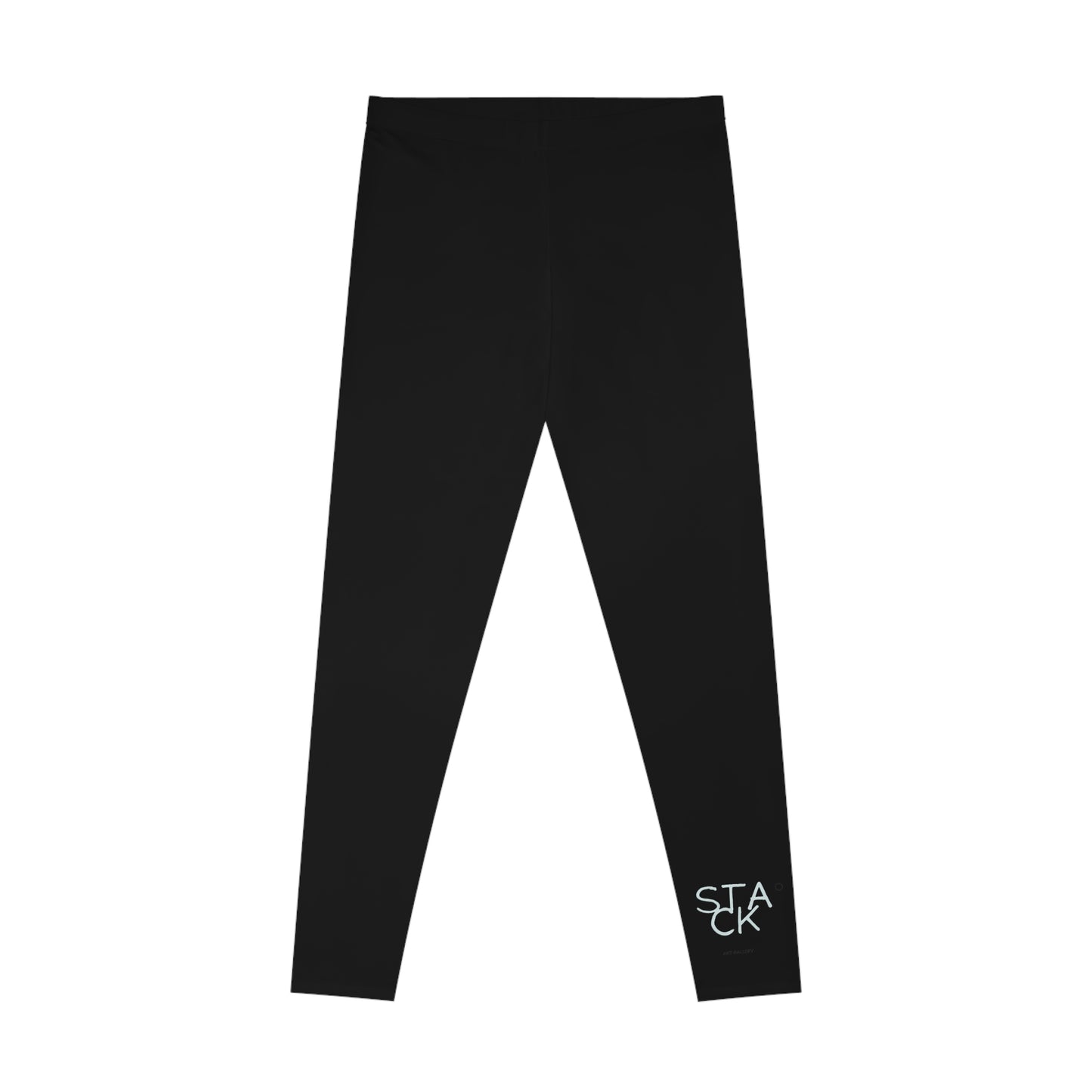 STACK ART GALLERY: WOMEN'S BLUE SHADOW STACK LEGGINGS