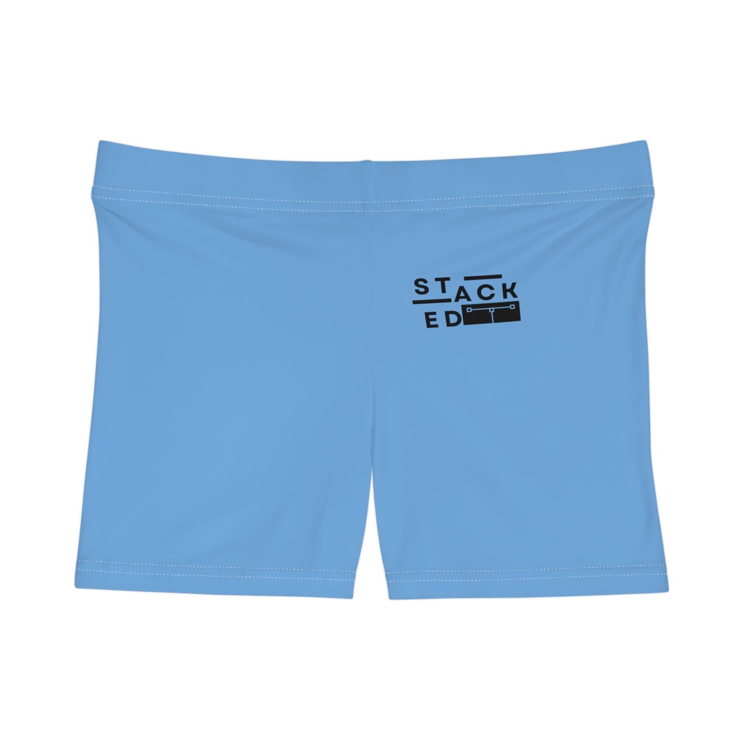 Stacked Tall - Women's Shorts (Light Blue)