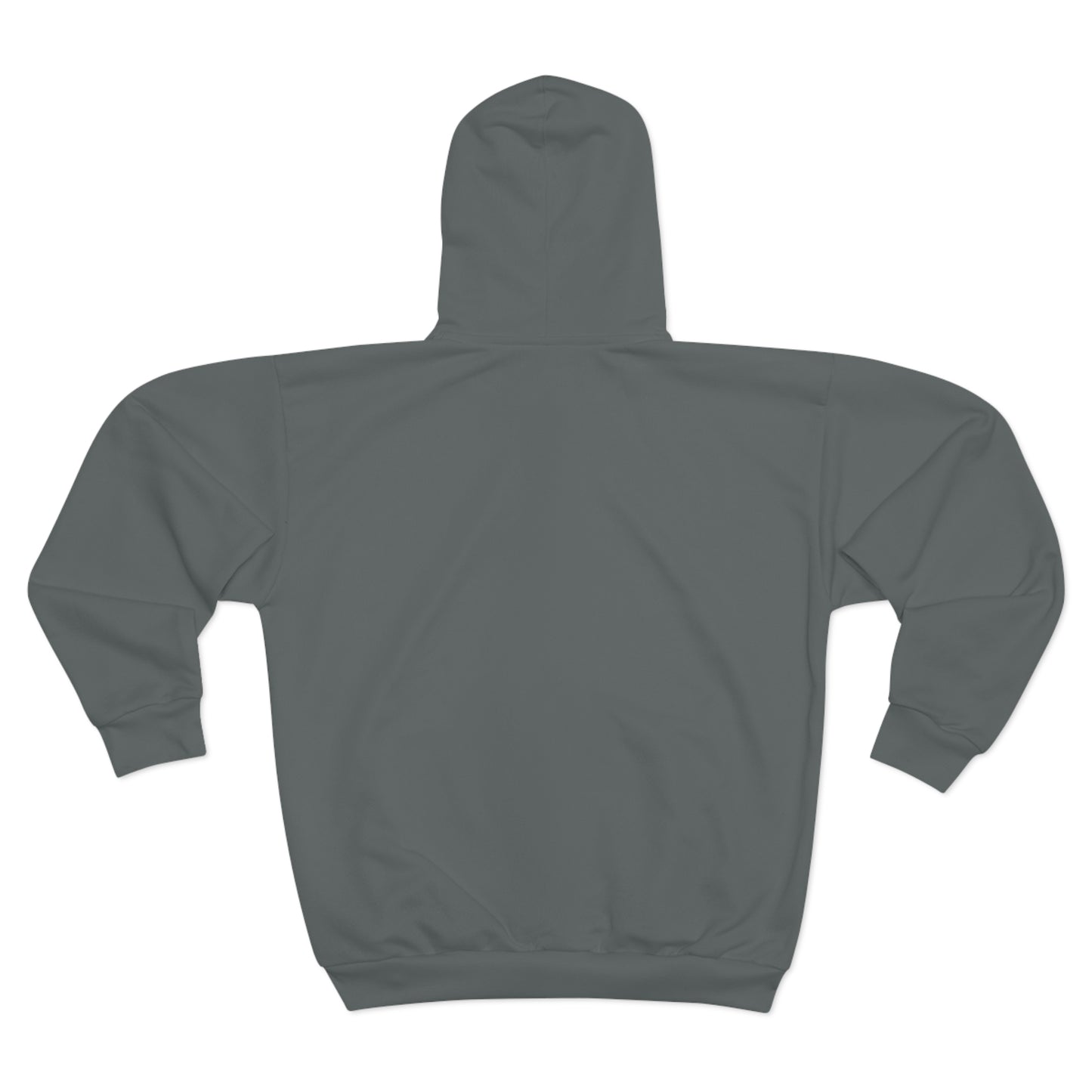 Stacked Tall White Obsidian Zip Hoodie (Dark Gray)