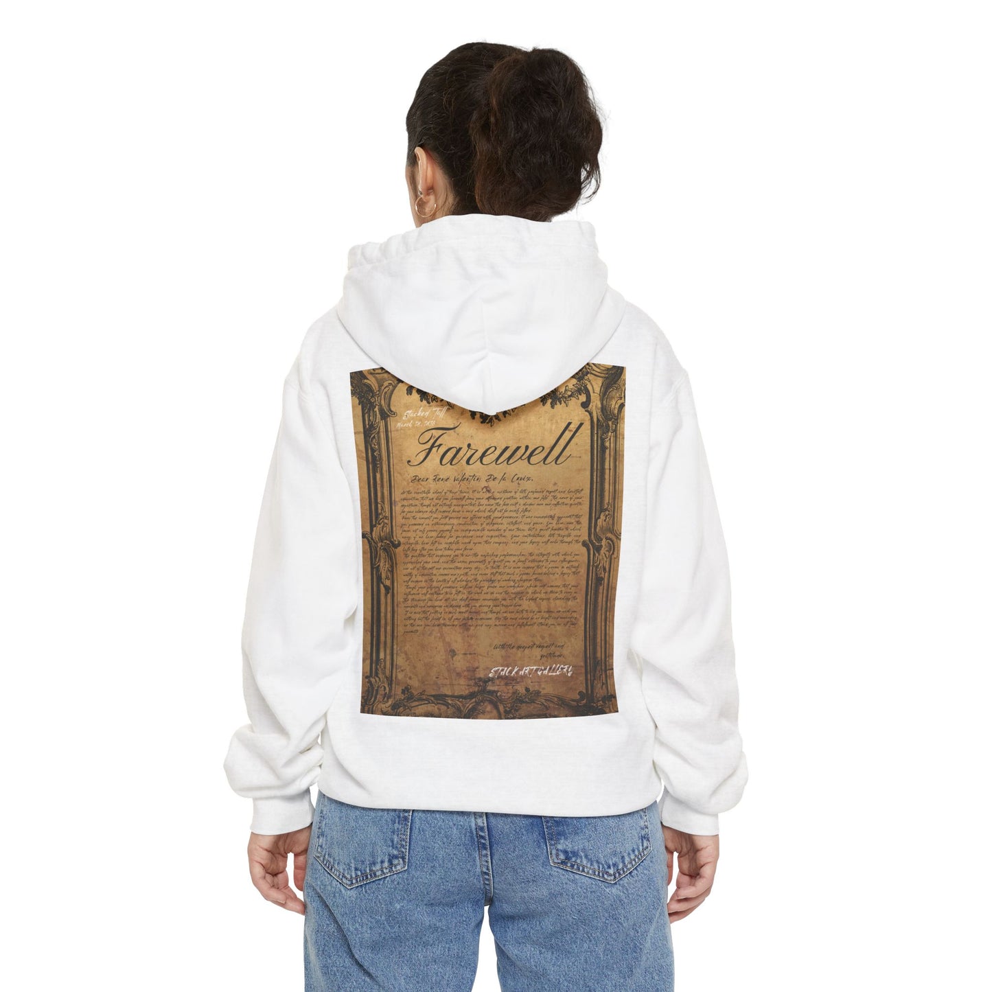 STACK ART GALLERY: FAREWELL RÉNE DE LA CROIX HOODIE