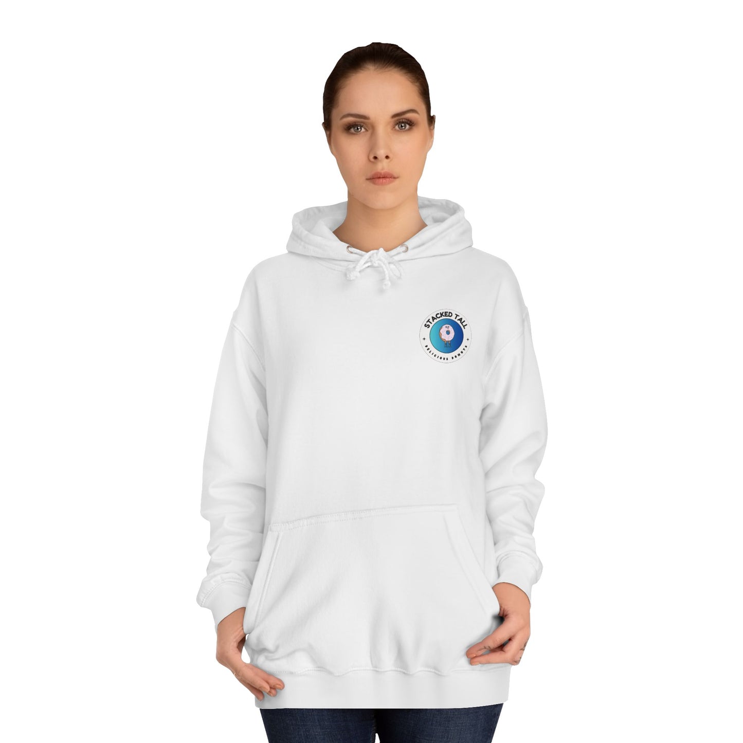 Stacked Tall - Donut College Hoodie