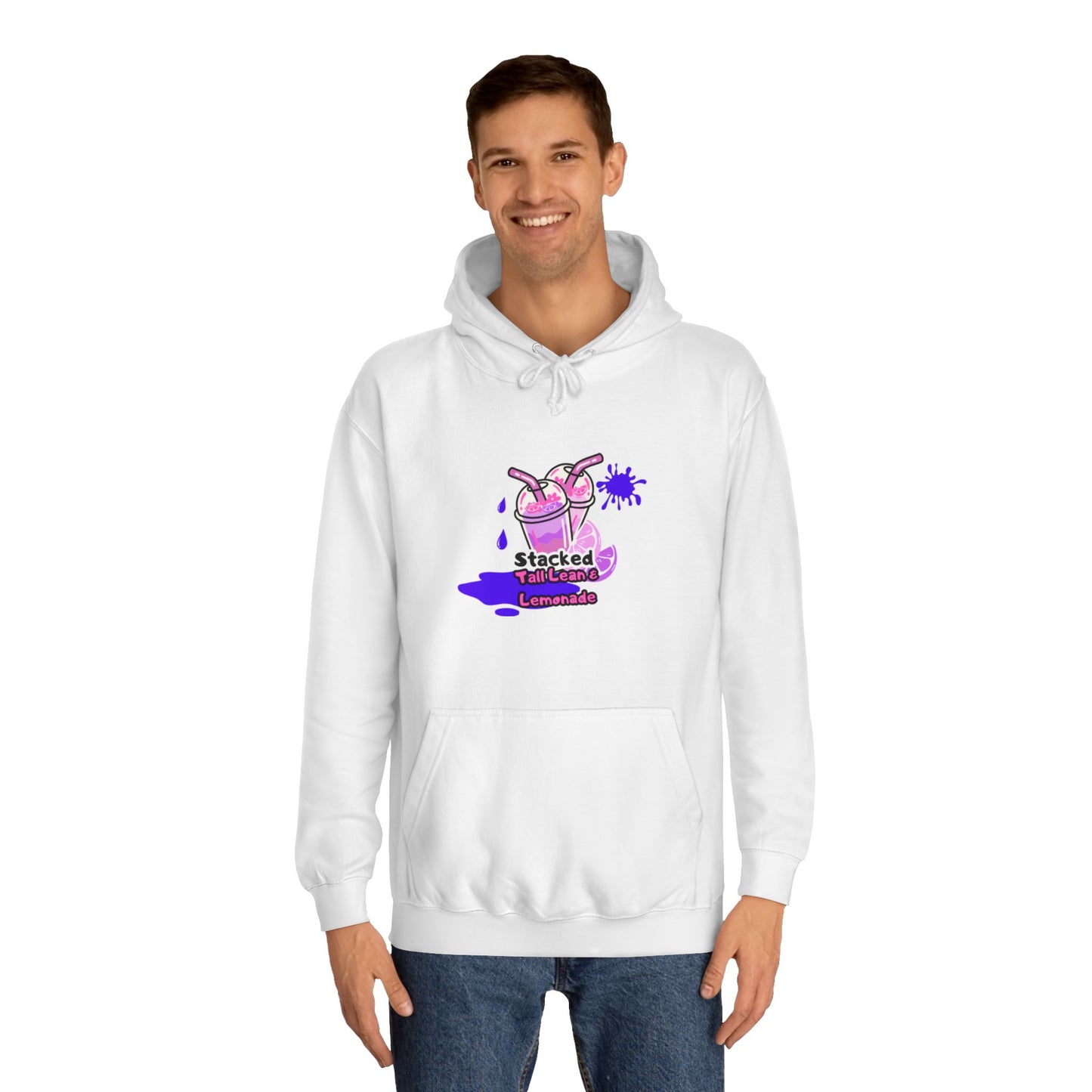 Stacked Tall - Lean & Lemonade College Hoodie