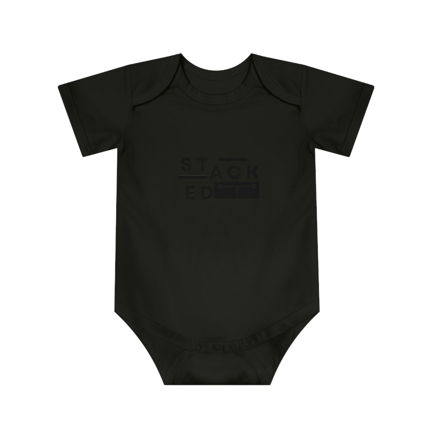 Stacked Tall - Baby Short Sleeve Onesie