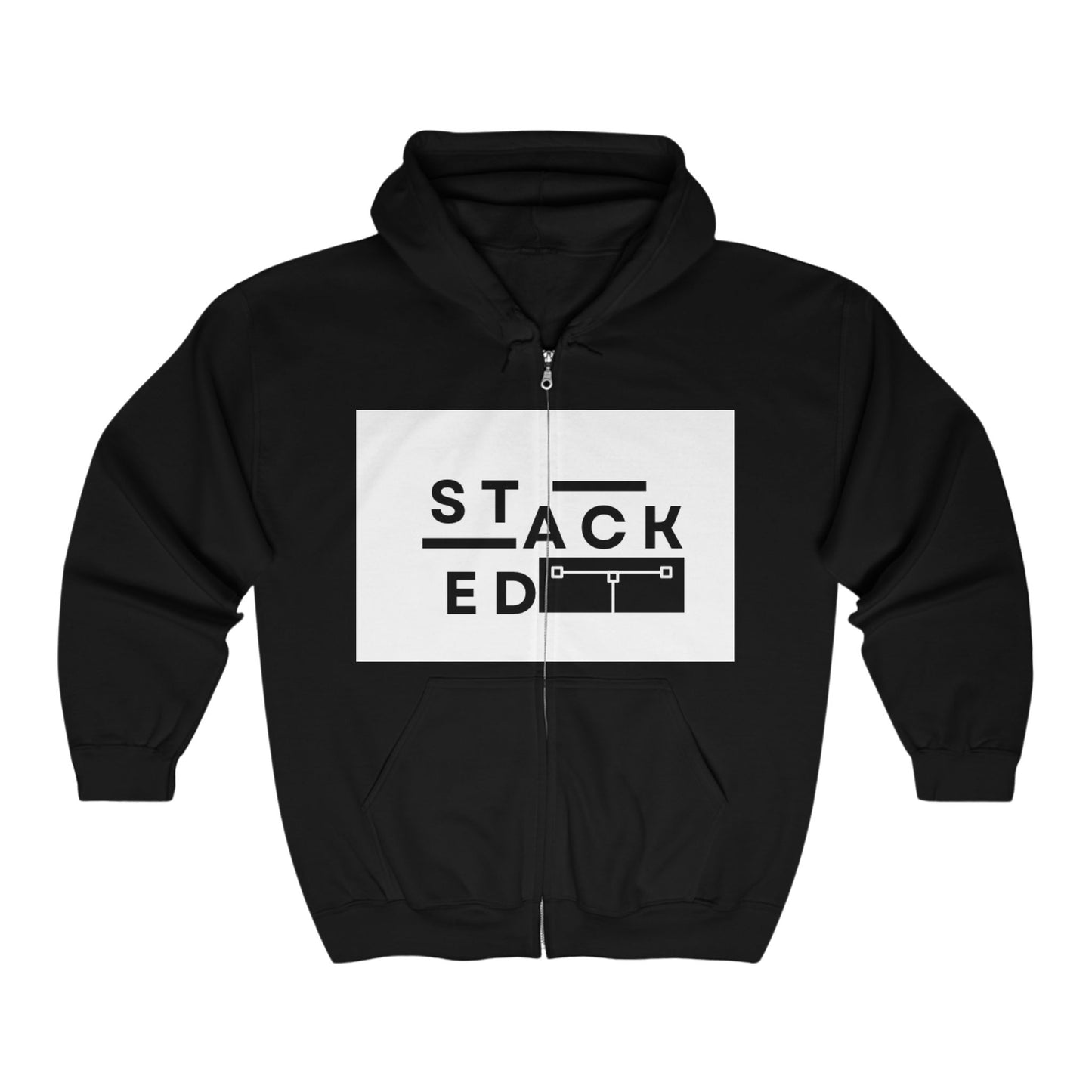 Stacked Tall Zip Up Hoodie