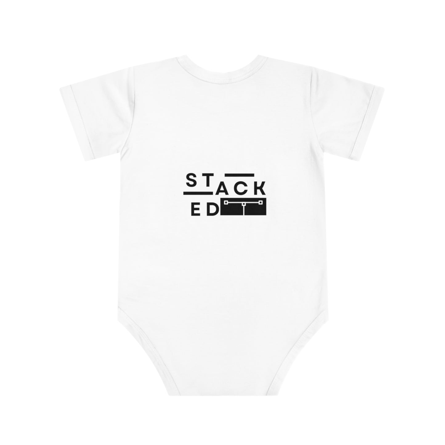 Stacked Tall - Baby Short Sleeve Onesie