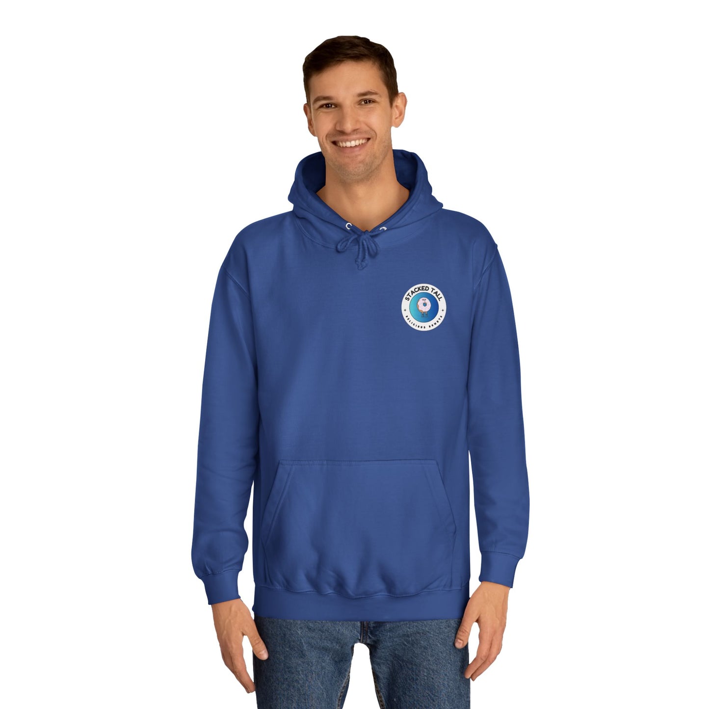 Stacked Tall - Donut College Hoodie