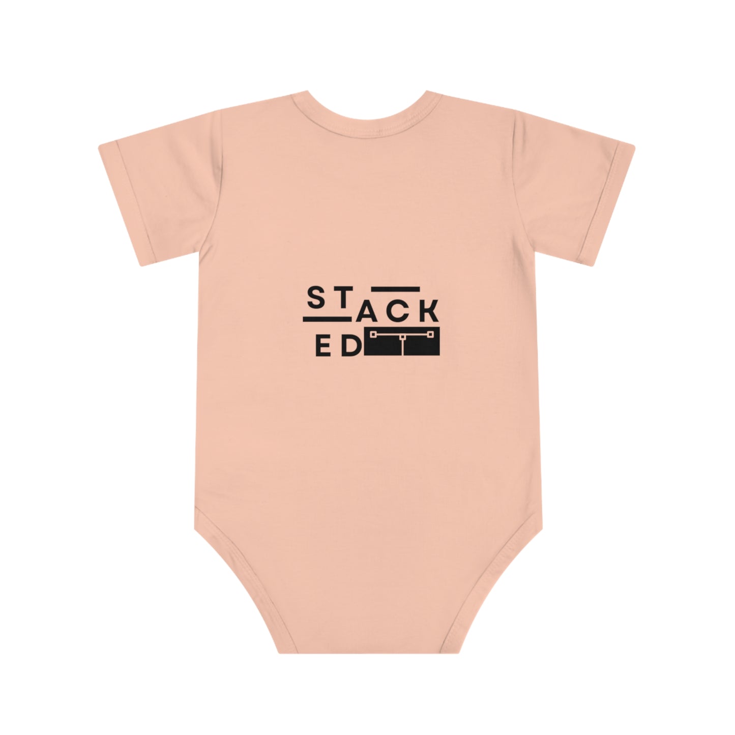 Stacked Tall - Baby Short Sleeve Onesie