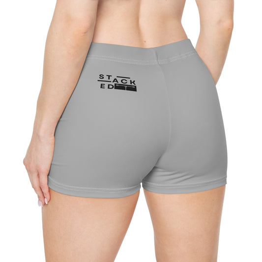 Stacked Tall - Women's Shorts (Grey)