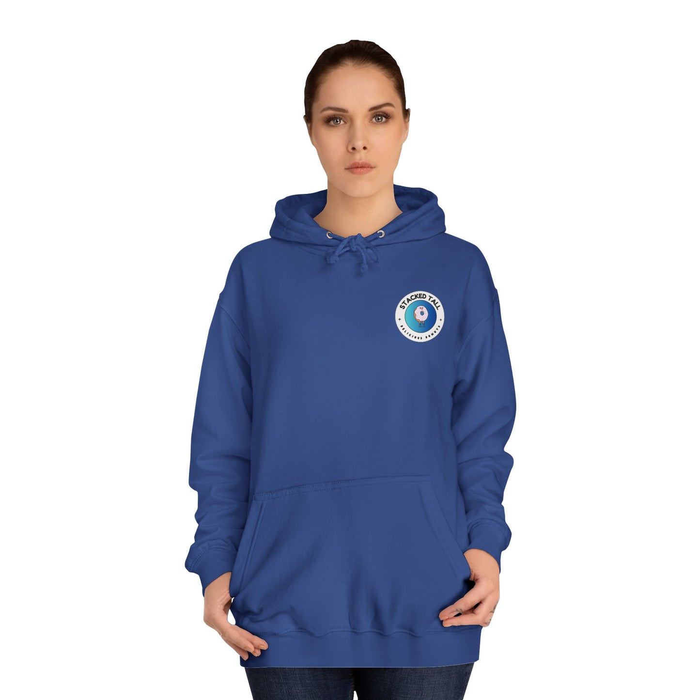 Stacked Tall - Donut College Hoodie