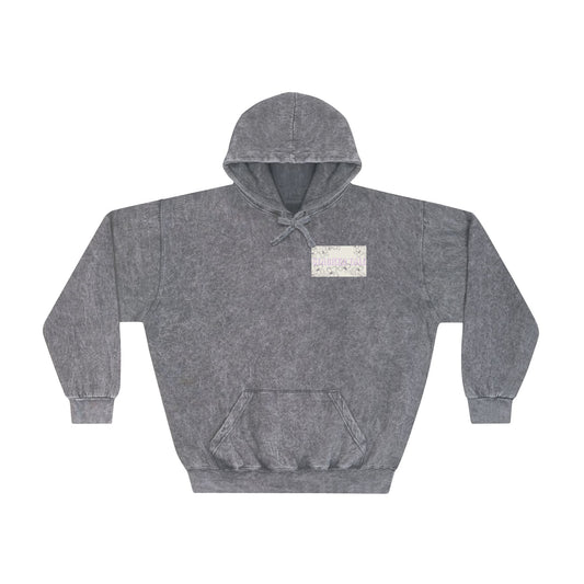 Vintage Purple & White "Want Smoke?" Hoodie